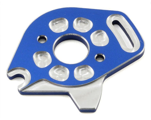 ALUMINUM MOTOR PLATE BLUE