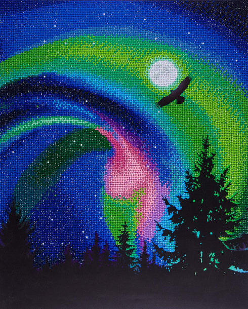 AURORA EAGLE DIAMOND ART