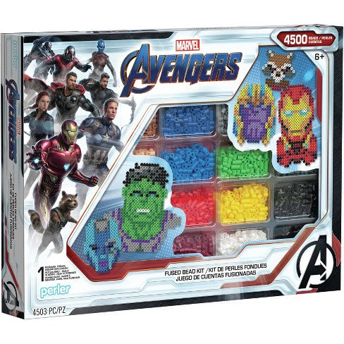 MARVEL AVENGERS PERLER FUSED