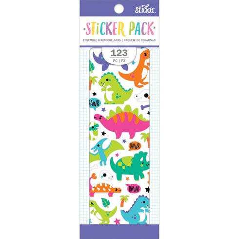 DINOSAUR STICKER PACK