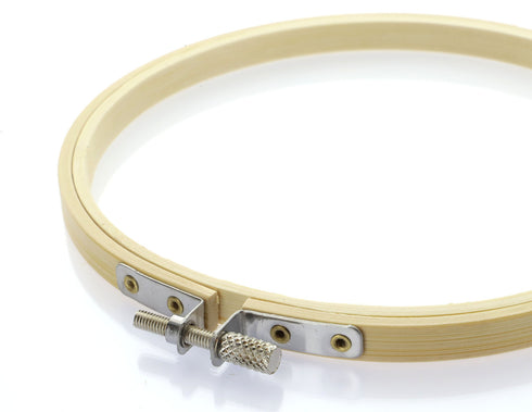 6" EMBROIDERY HOOP BAMBOO