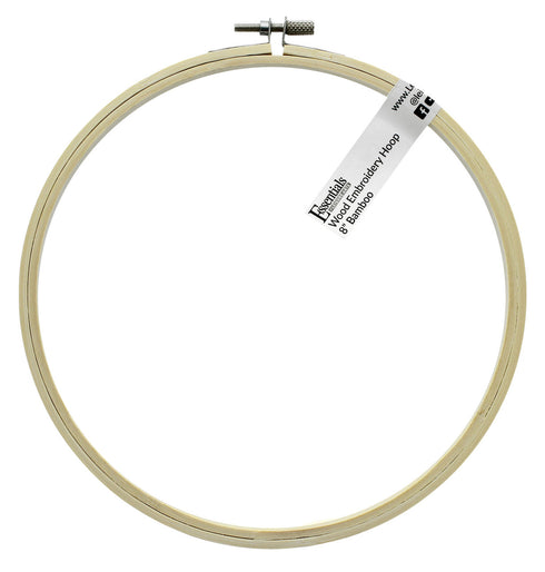 8" EMBROIDERY HOOP BAMBOO