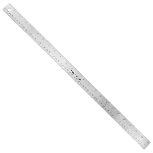 24" CORKBACK STAIN STEEL RULER