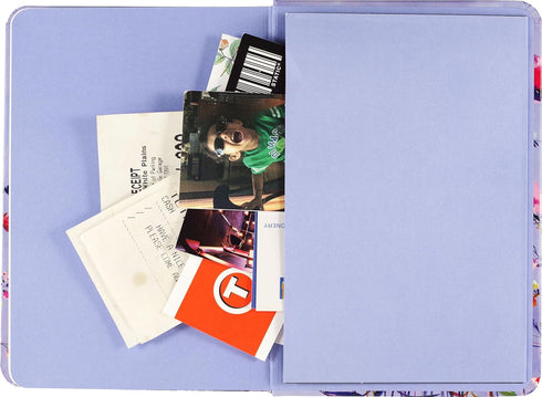 JOURNAL LAVENDER WILDFLOWERS