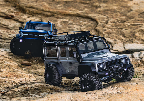 TRX-4M DEFENDER SILVER - (1/18) 97054-1-SLVR