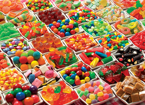 CANDY OVERLOAD 1000 PIECE COBBLE HILL PUZZLE