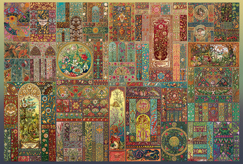 BUTTERFLIES & BLOSSOMS 2000 PIECE COBBLE HILL PUZZLE - SHASKY. JANE