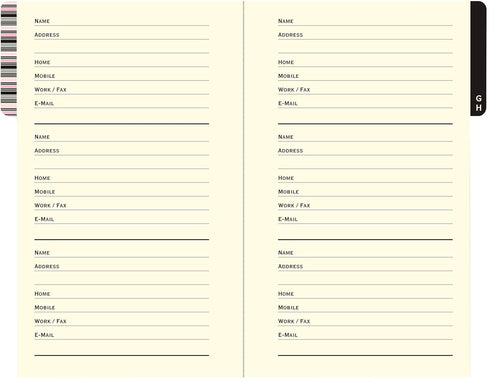 LITTLE PINK BOOK OF ADDRESSES - PETER PAUPER PRESS