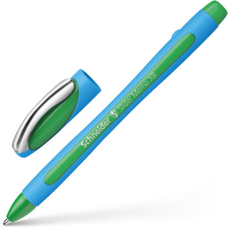 Green Slider Memo Pen