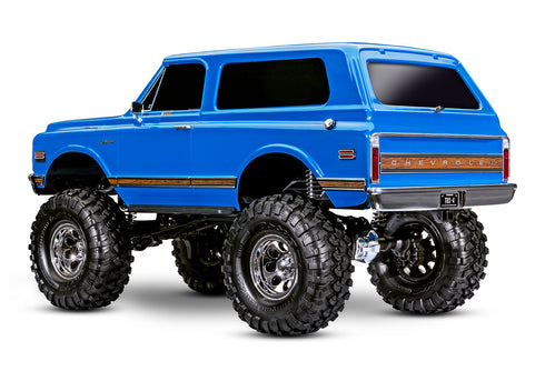 TRX-4 '72 CHEVROLET K5 BLAZER BLUE HIGH TRAIL EDITION (1/10) - 92086-4-BLUE