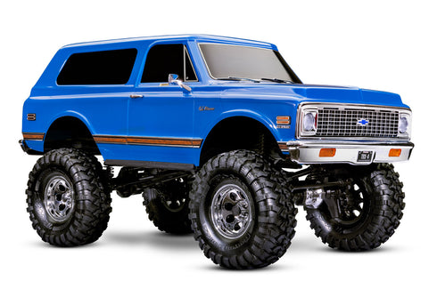 TRX-4 '72 CHEVROLET K5 BLAZER BLUE HIGH TRAIL EDITION (1/10) - 92086-4-BLUE