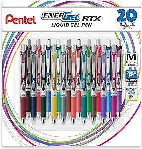 ENERGEL RTX .7MM ASSTD 20 CT