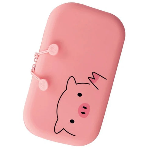ZIPPER POUCH PIG