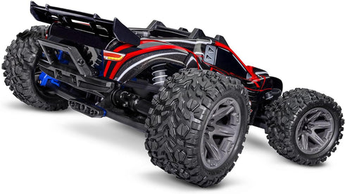 RED RUSTLER 4X4 BRUSHLESS 4WD - (1-10) 67164-4-RED