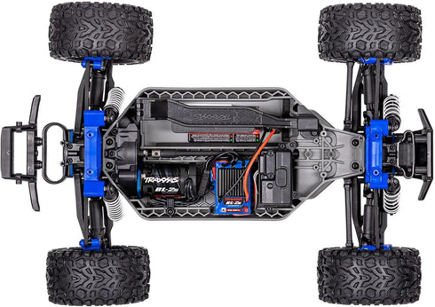 RED RUSTLER 4X4 BRUSHLESS 4WD - (1-10) 67164-4-RED