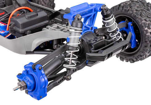 BLUE RUSTLER 4X4 BRUSHLESS 4WD (1/10) - 67164-4-BLUE