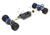 BLUE RUSTLER 4X4 BRUSHLESS 4WD (1/10) - 67164-4-BLUE