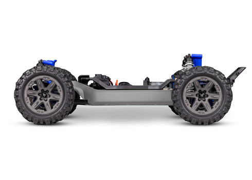 BLUE RUSTLER 4X4 BRUSHLESS 4WD (1/10) - 67164-4-BLUE