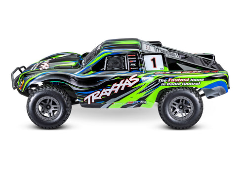 GREEN SLASH 4X4 BL-2S SHORT COURSE TRUCK (1/10) - 68154-4-GRN