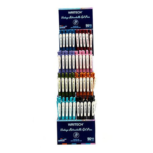 VINTAGE RT GEL PEN - (1 ITEM – RANDOM COLOR)