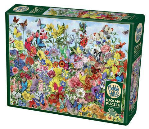 BUTTERFLY GARDEN 1000 PIECE PUZZLE - BEHR. BARBARA