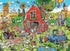 DOODLE TOWN: FARMYARD FOLLY 1000 PC PUZZLE - WHAMOND. DAVE