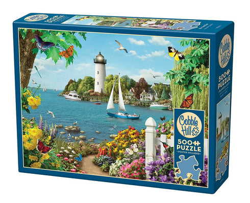 BY THE BAY 500 PIECE PUZZLE - GIANA. ALAN