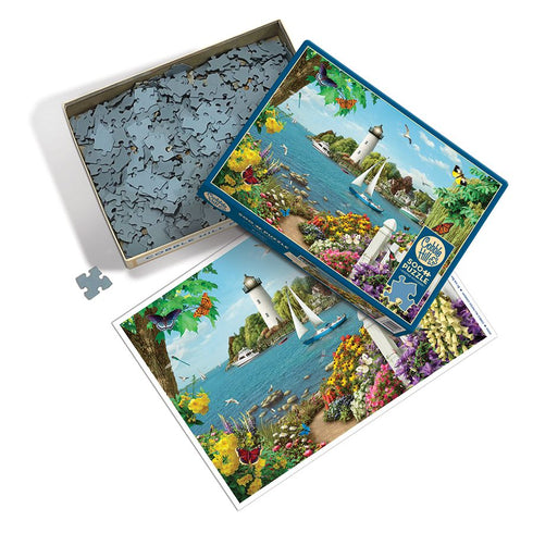 BY THE BAY 500 PIECE PUZZLE - GIANA. ALAN