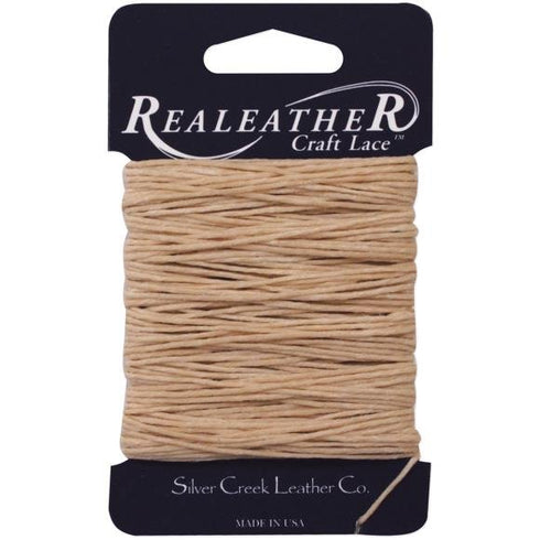 TAN WAXED THREAD 25YD