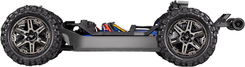 ORANGE RUSTLER 4X4 VXL WITH HEAVY DUTY UPGRADES (1/10) - 67376-4-ORNG