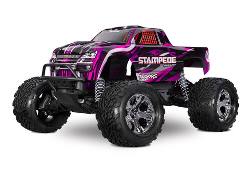 STAMPEDE 2WD BL-2S HD PINK - (1/10) 36354-4-PINK