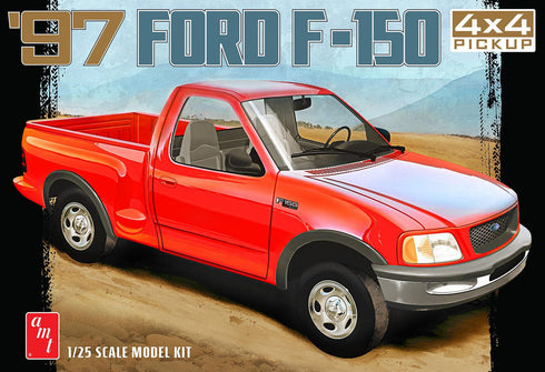 1/25 1997 FORD F-150 4X4 PICKUP PLASTIC MODEL KIT BY AMT