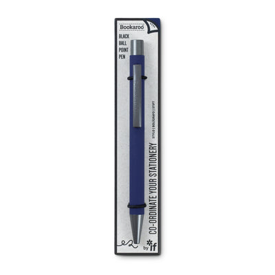 NAVY BOOKAROO BALL POINT PEN BLACK INK