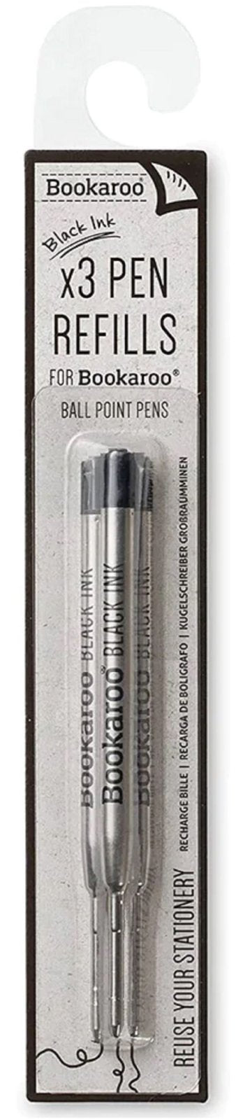 Bookaroo Pen Refills X3 Black