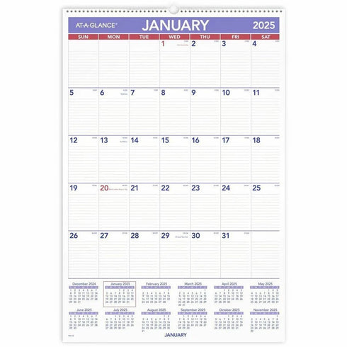 2025 WALL CALENDAR 20 X30