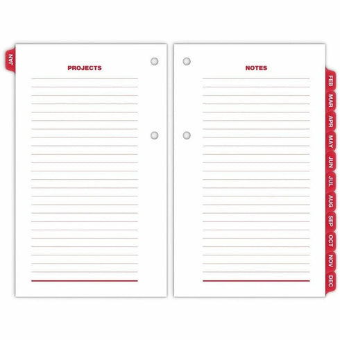 2025 DESK REFILL 4X6