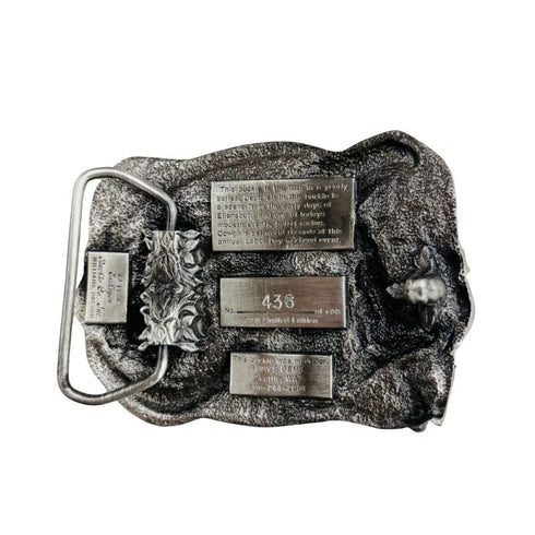 ELLENSBURG RODEO BELT BUCKLE 1986