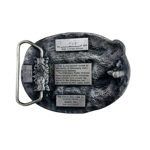 ELLENSBURG RODEO BELT BUCKLE 1988