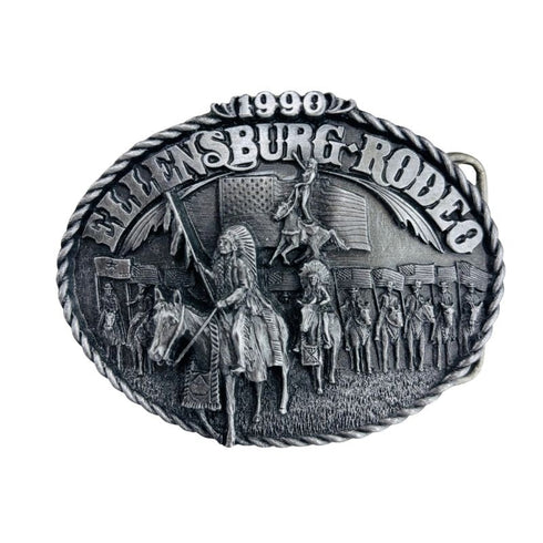 ELLENSBURG RODEO BELT BUCKLE 1990