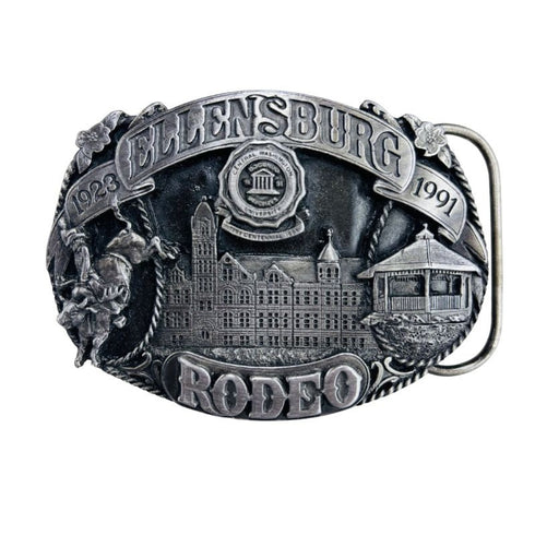 ELLENSBURG RODEO BELT BUCKLE 1991