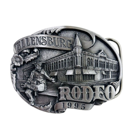 ELLENSBURG RODEO BELT BUCKLE 1995