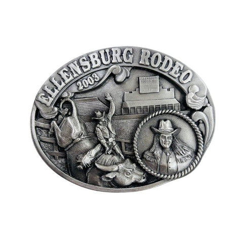 ELLENSBURG RODEO BELT BUCKLE 2003