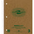 Nb 3 Subject Assorted Colors Spiral Notebook