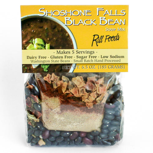 SHOSHONE FALLS BLACK BEAN SOUP FOR TWO- SMALL