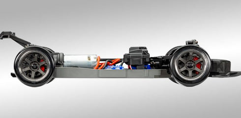 BLACK 4-TEC 2025 FORD MUSTANG DRIFT RC - 105237-4-BLK