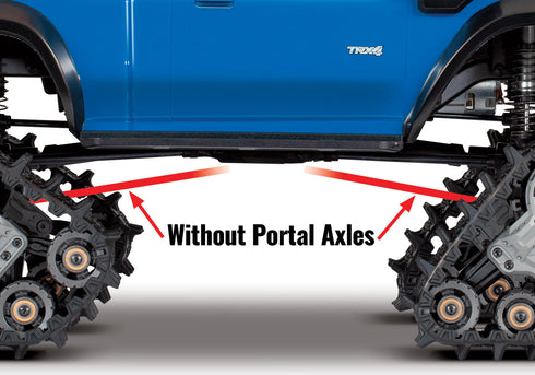 BLUE TRX-4 EQUIPPED WITH TRAXX - (1/10) 82234-4-BLUE