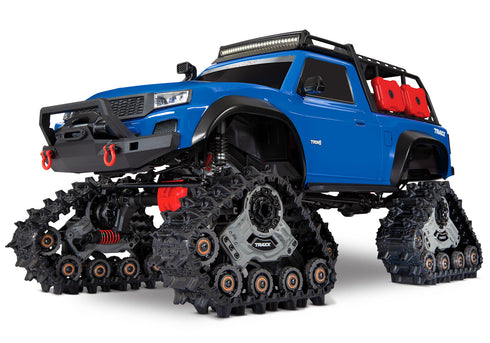 BLUE TRX-4 EQUIPPED WITH TRAXX - (1/10) 82234-4-BLUE
