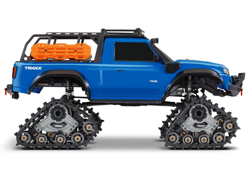 BLUE TRX-4 EQUIPPED WITH TRAXX - (1/10) 82234-4-BLUE