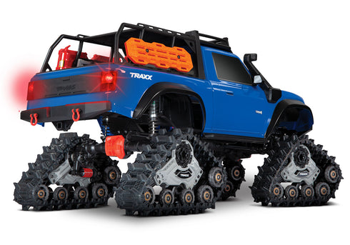 BLUE TRX-4 EQUIPPED WITH TRAXX - (1/10) 82234-4-BLUE