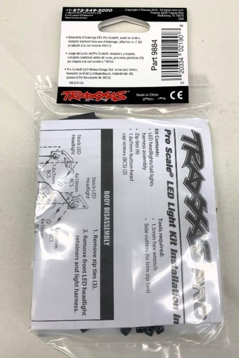 TRX-4M LED LIGHT SET, FORD F-150 PRO SCALE LIGHT SET TRA9884